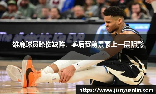 雄鹿球员膝伤缺阵，季后赛前景蒙上一层阴影